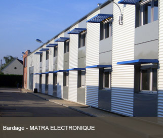 Bardage - Matra Electronique