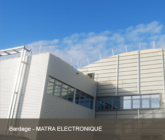 Bardage - Matra Electronique