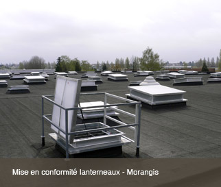 Mise en conformité Lanterneaux - Morangis